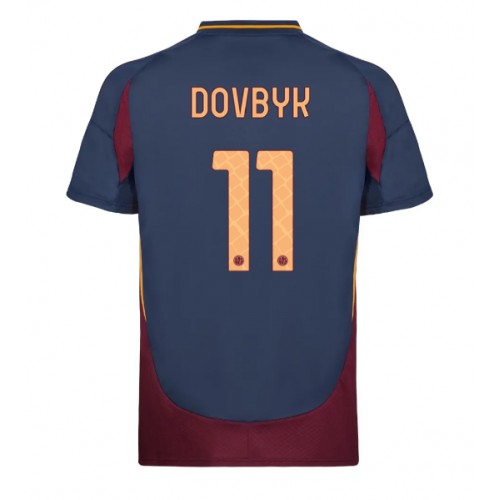 Fotbalové Dres AS Roma Artem Dovbyk #11 Alternativní 2024-25 Krátký Rukáv